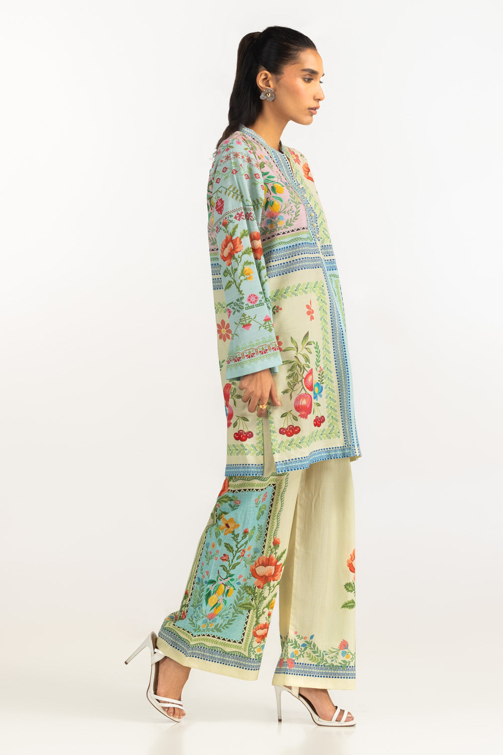 Cotton Viscose Printed Co-Ord Set