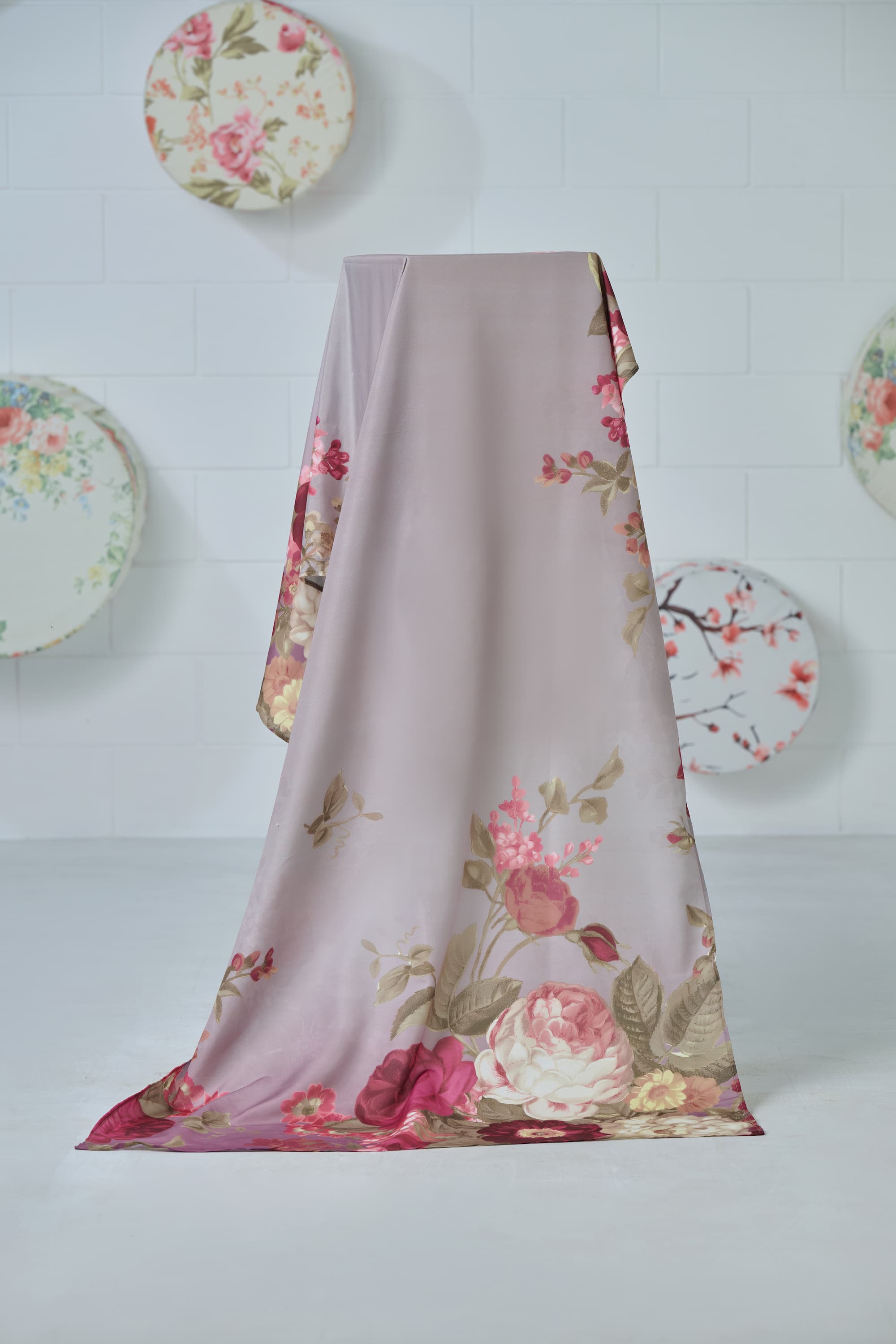 Cranberry Fade Kaftan Dupatta