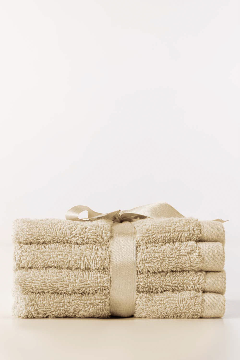 Cream Combed Towel 4Pcs Set 25