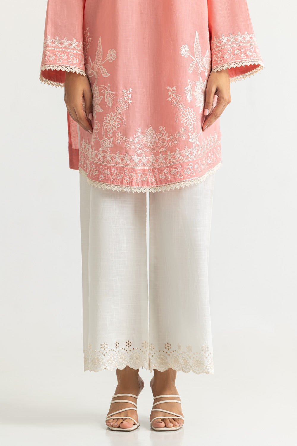 Cross Hatch Embroidered Co-Ord Set