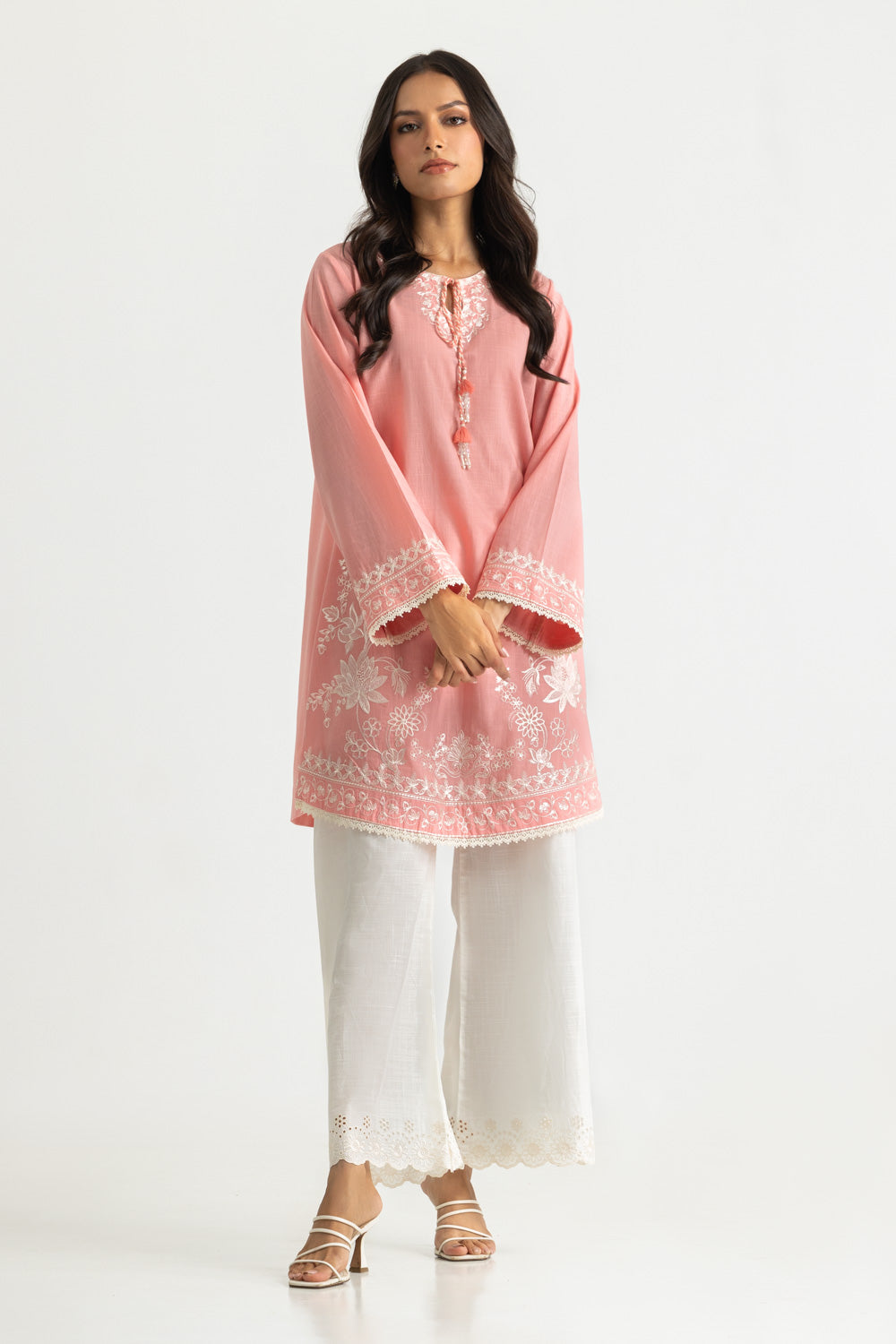 Cross Hatch Embroidered Co-Ord Set
