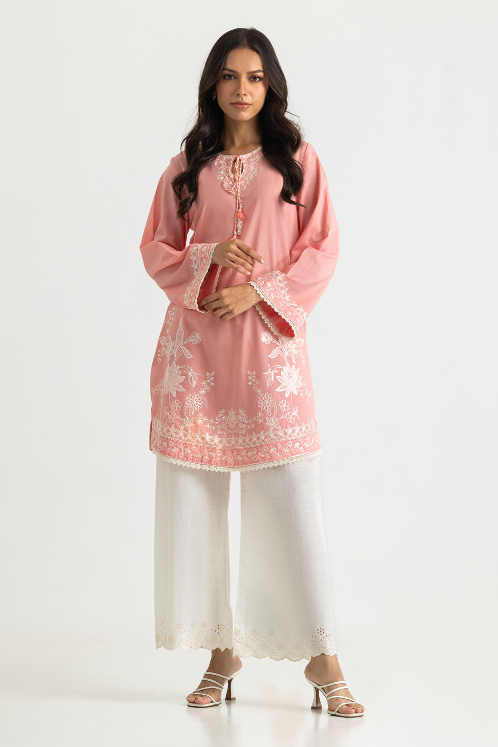Cross Hatch Embroidered Co-Ord Set