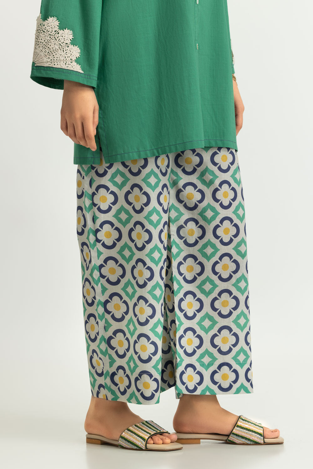 Cross Hatch Embroidered Co-Ord Set