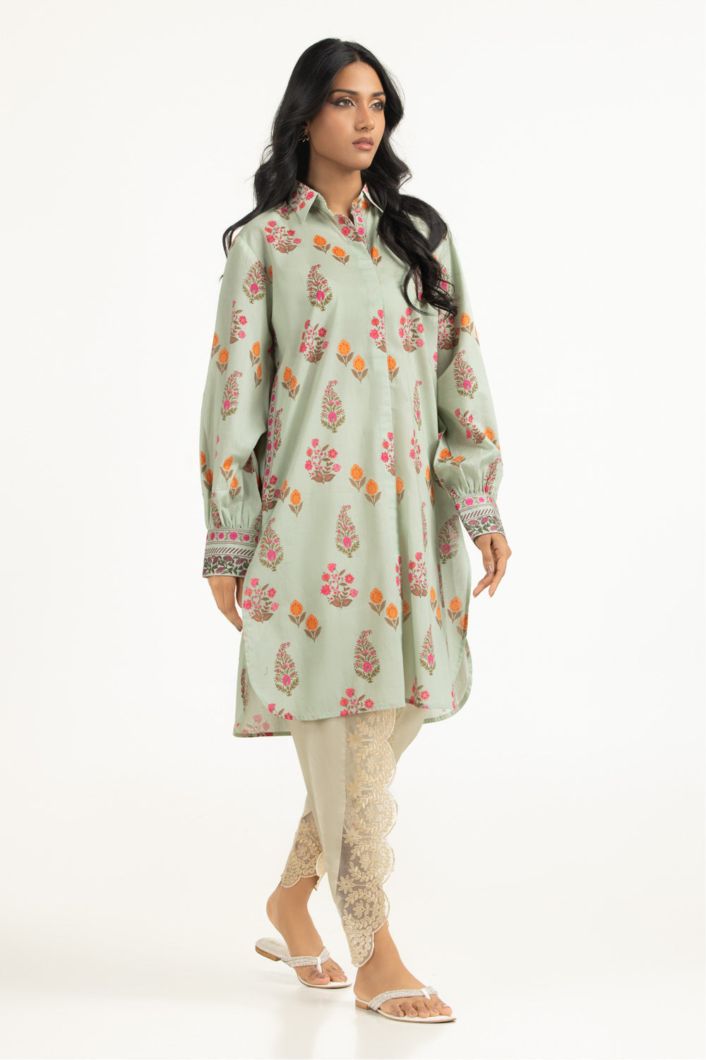 Cross Hatch Printed Shirt