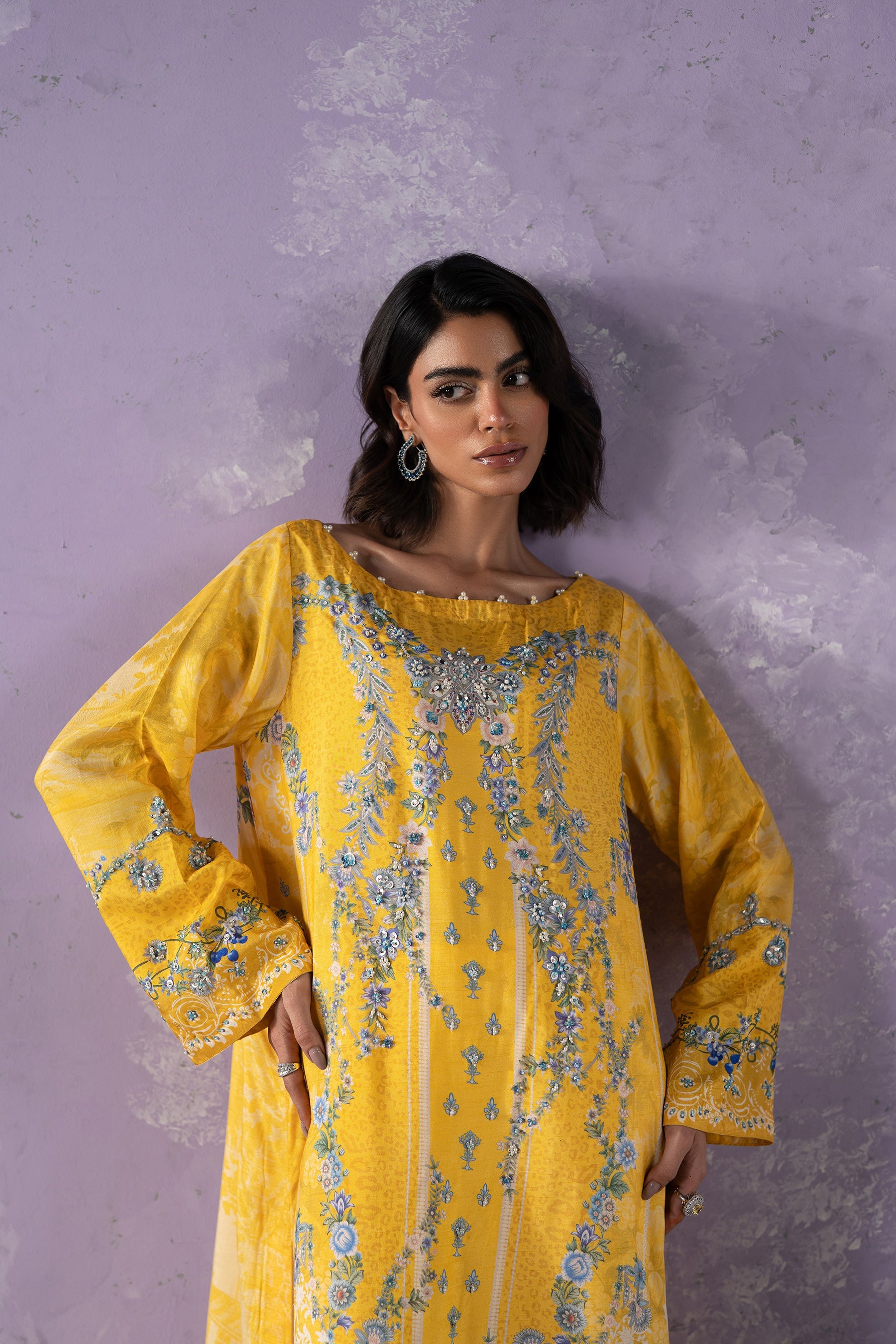Canary Song Kaftan (D-02)