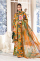 3 Piece Unstitched Printed Suit | Mpt-2210-B