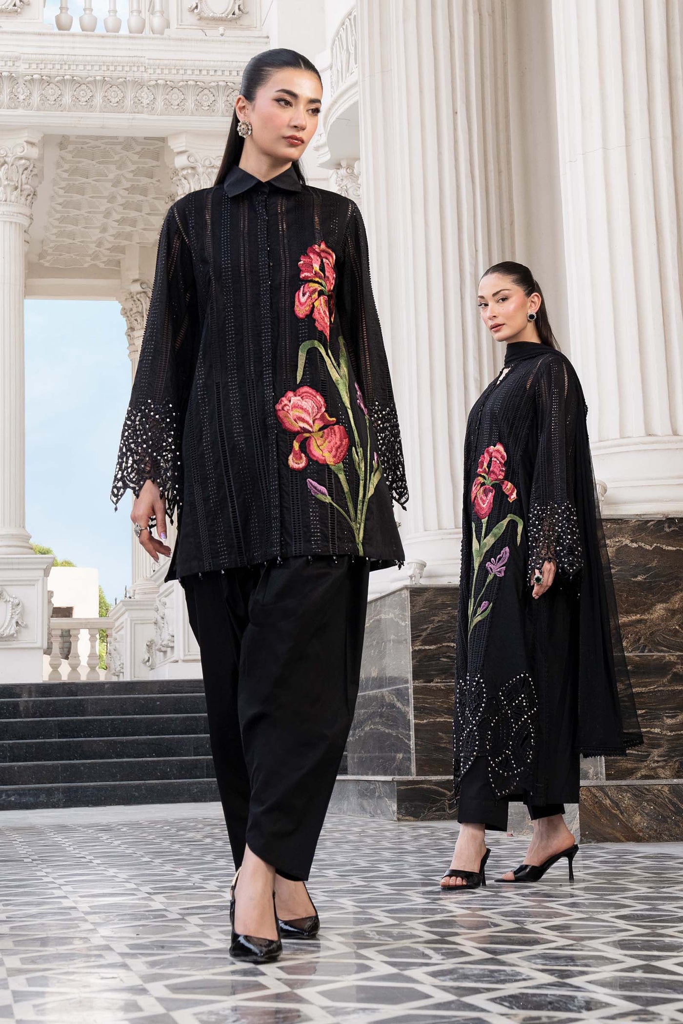 3 Piece Embroidered Lawn Suit