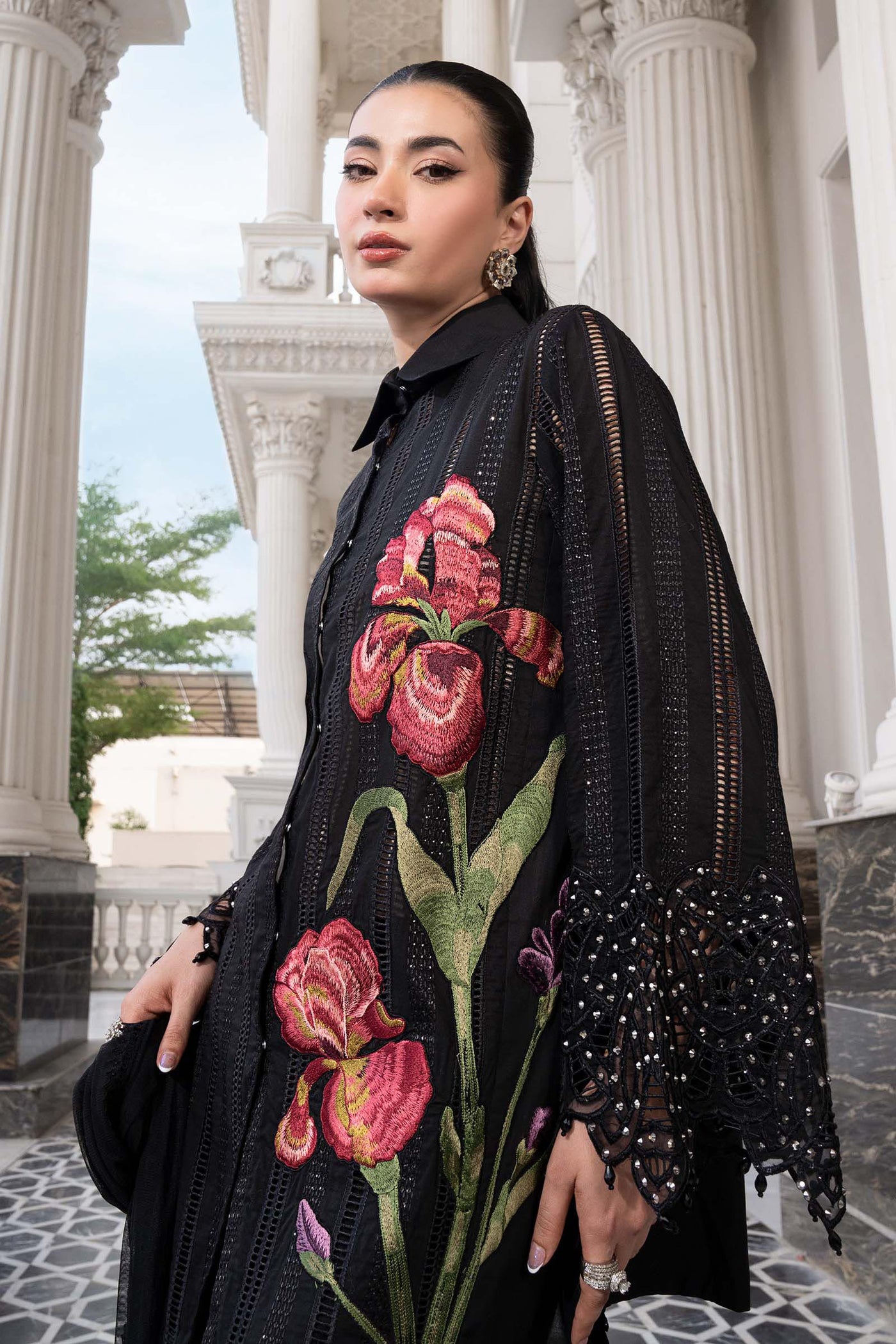 3 Piece Embroidered Lawn Suit