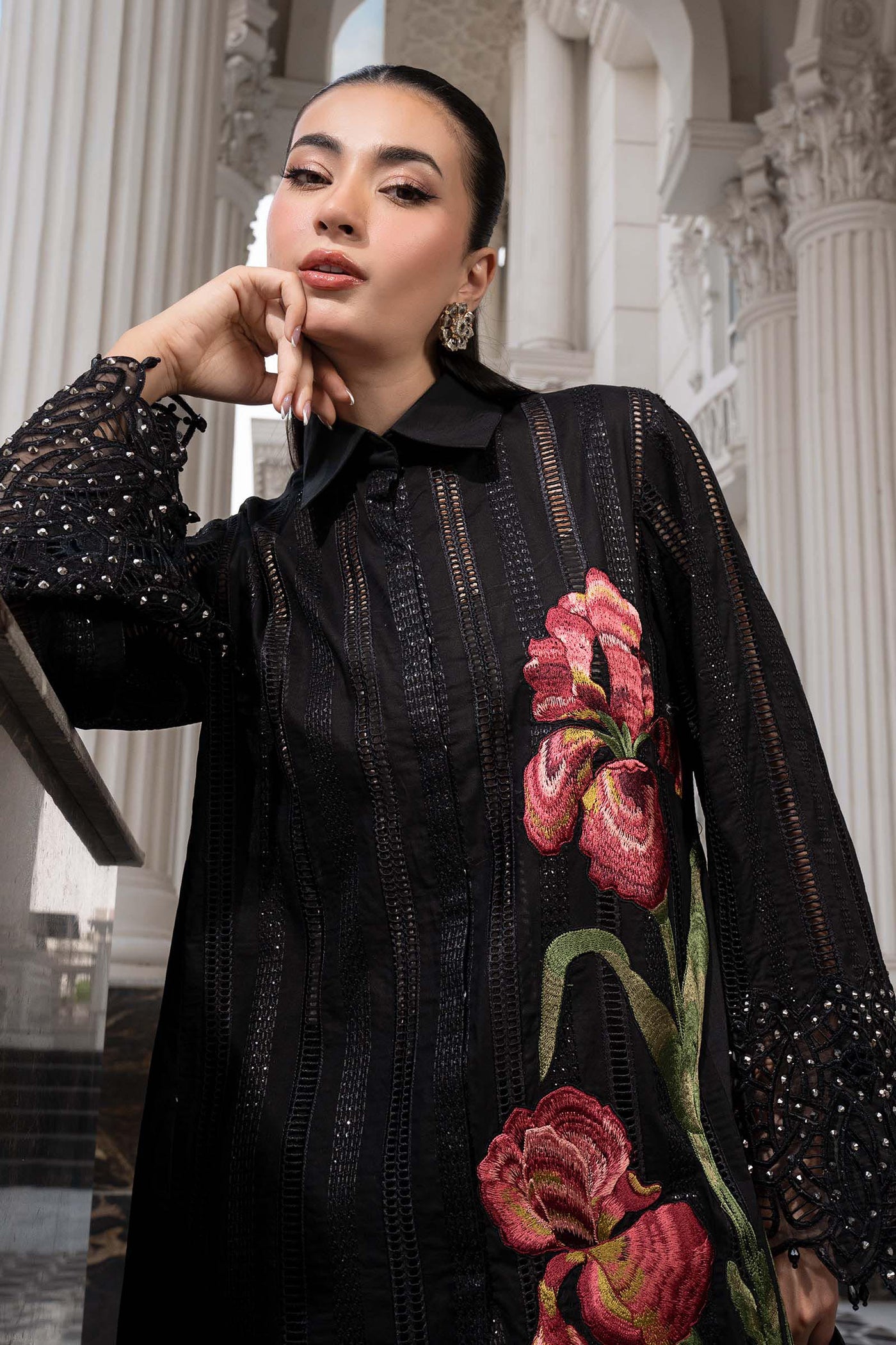 3 Piece Embroidered Lawn Suit