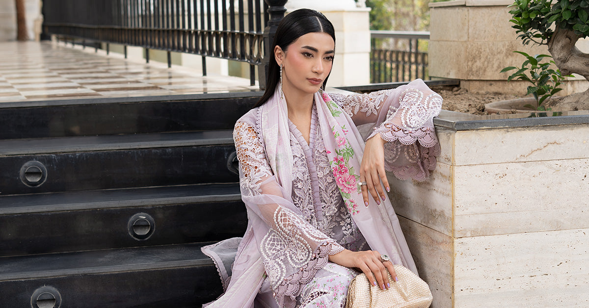 3 Piece Embroidered Lawn Suit