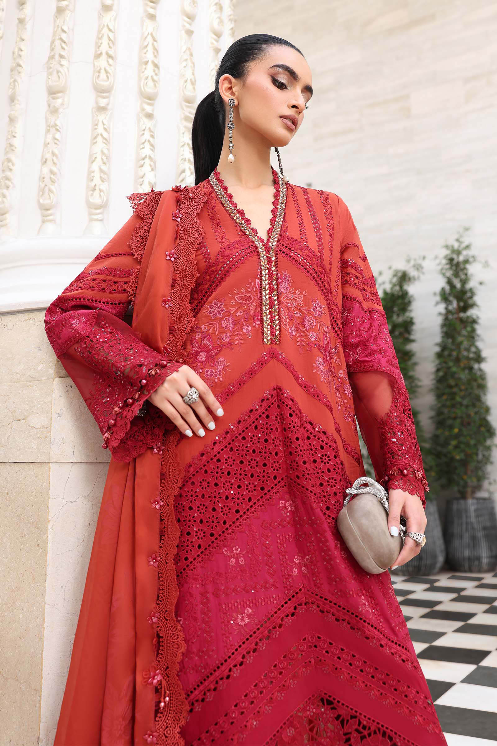 Maria B EL-26-13 Style — Mairaz Lawn Suit