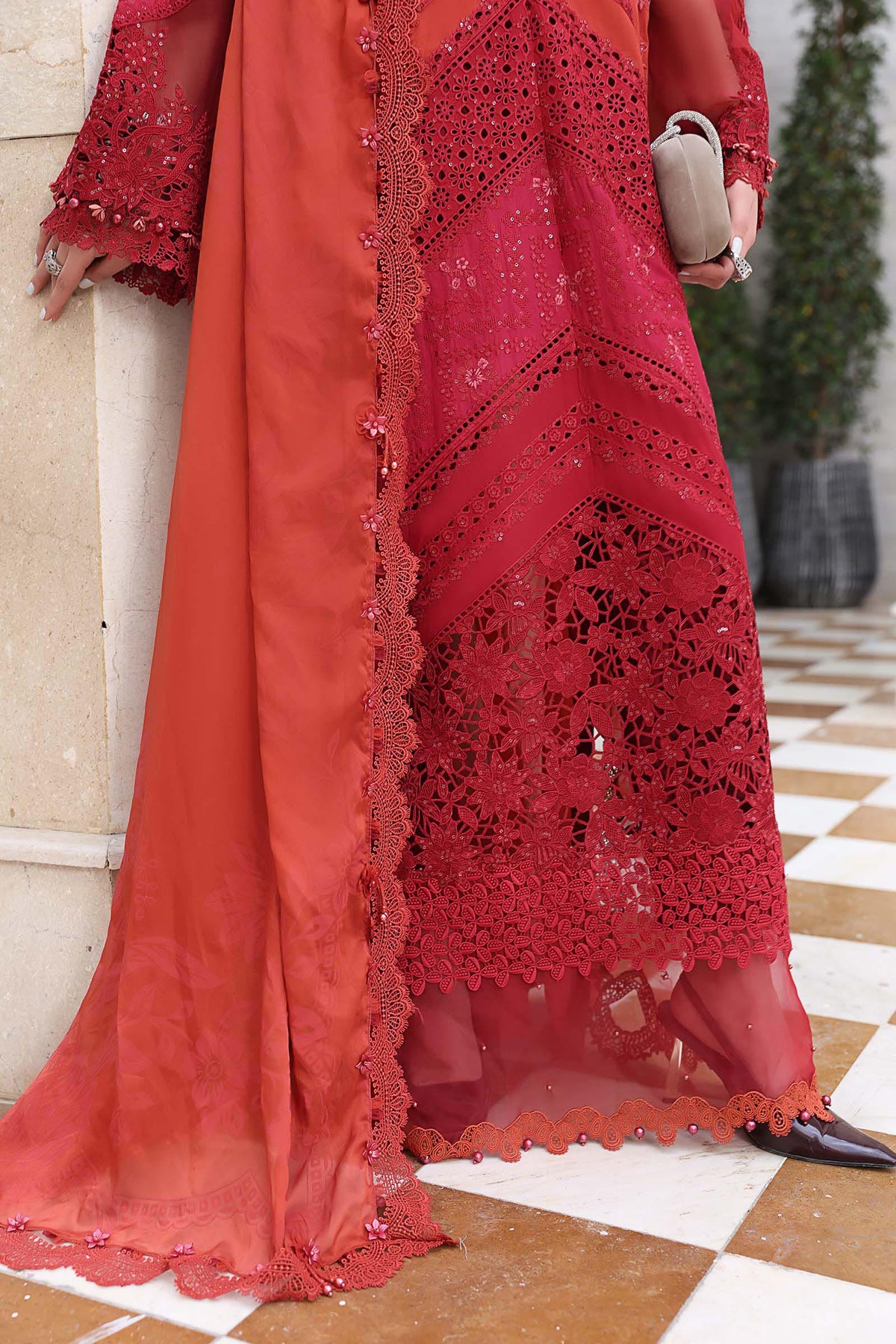 Maria B EL-26-13 Style — Mairaz Lawn Suit
