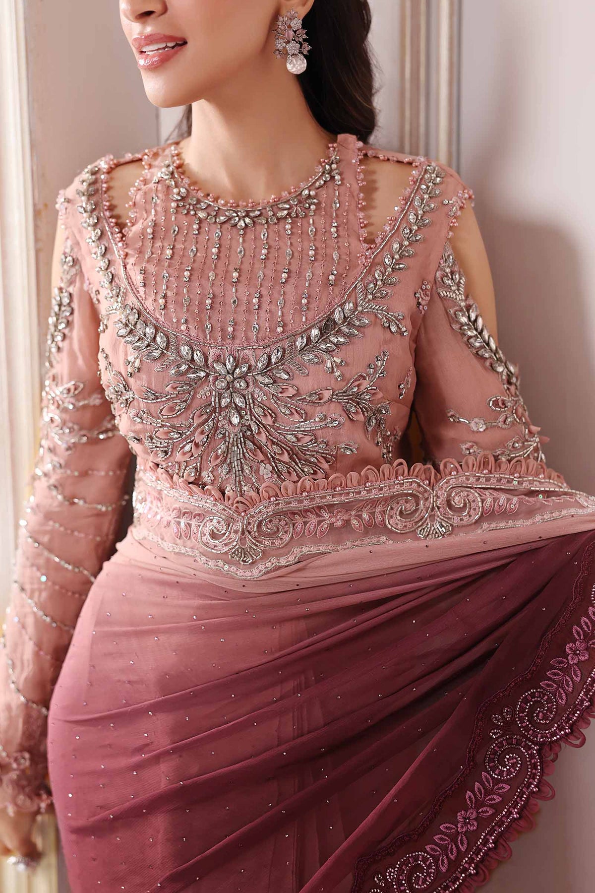 BD-3001 Ash Pink Ombré Style | Made by MAIRAZ