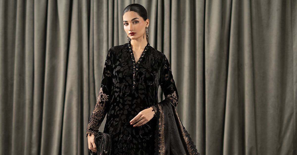 3 Piece Embroidered Palachi Suit
