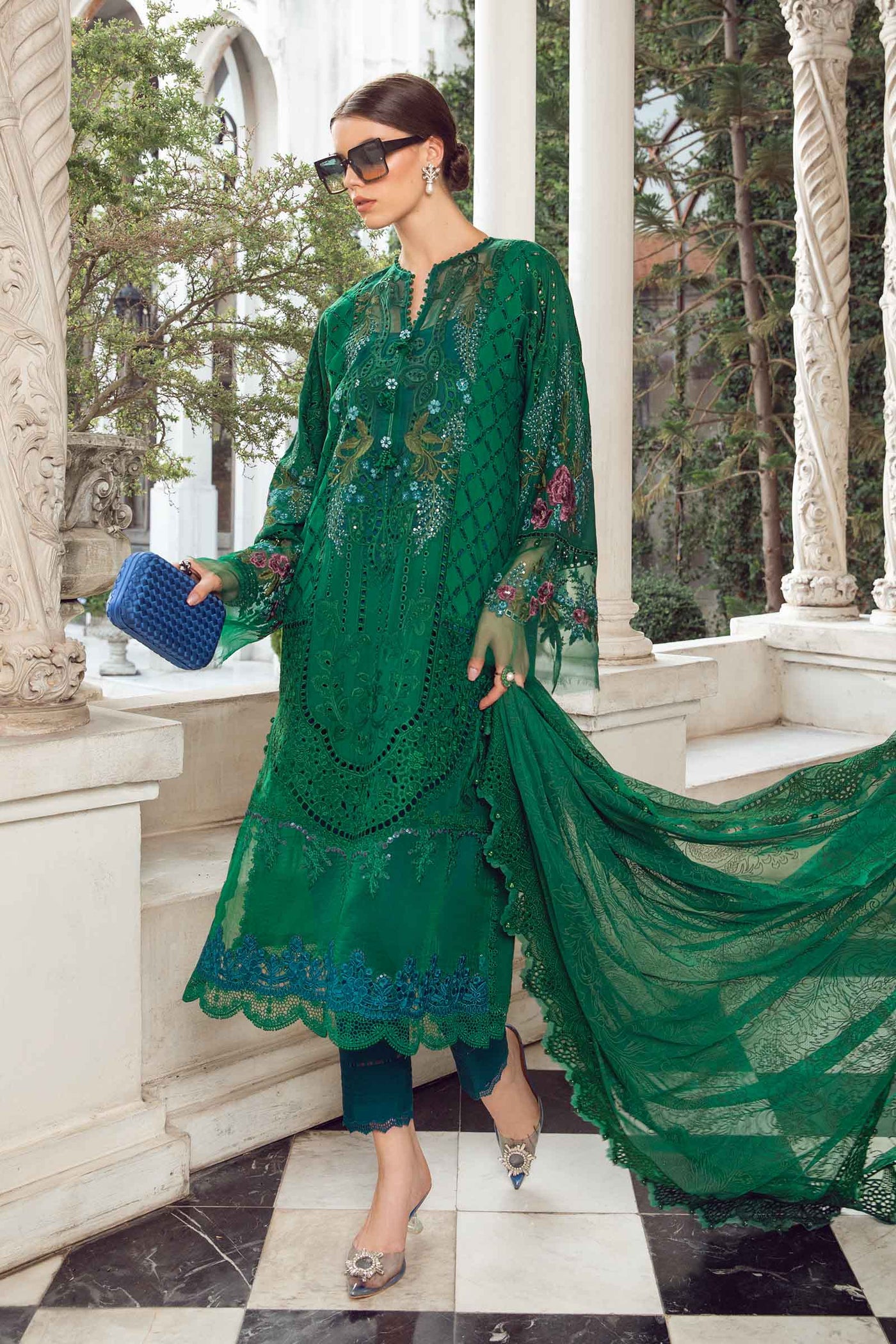 3 Piece - Unstitched Suit | Eid Lawn-24-02