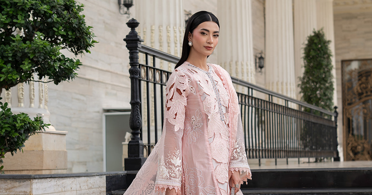 3 Piece Embroidered Lawn Suit