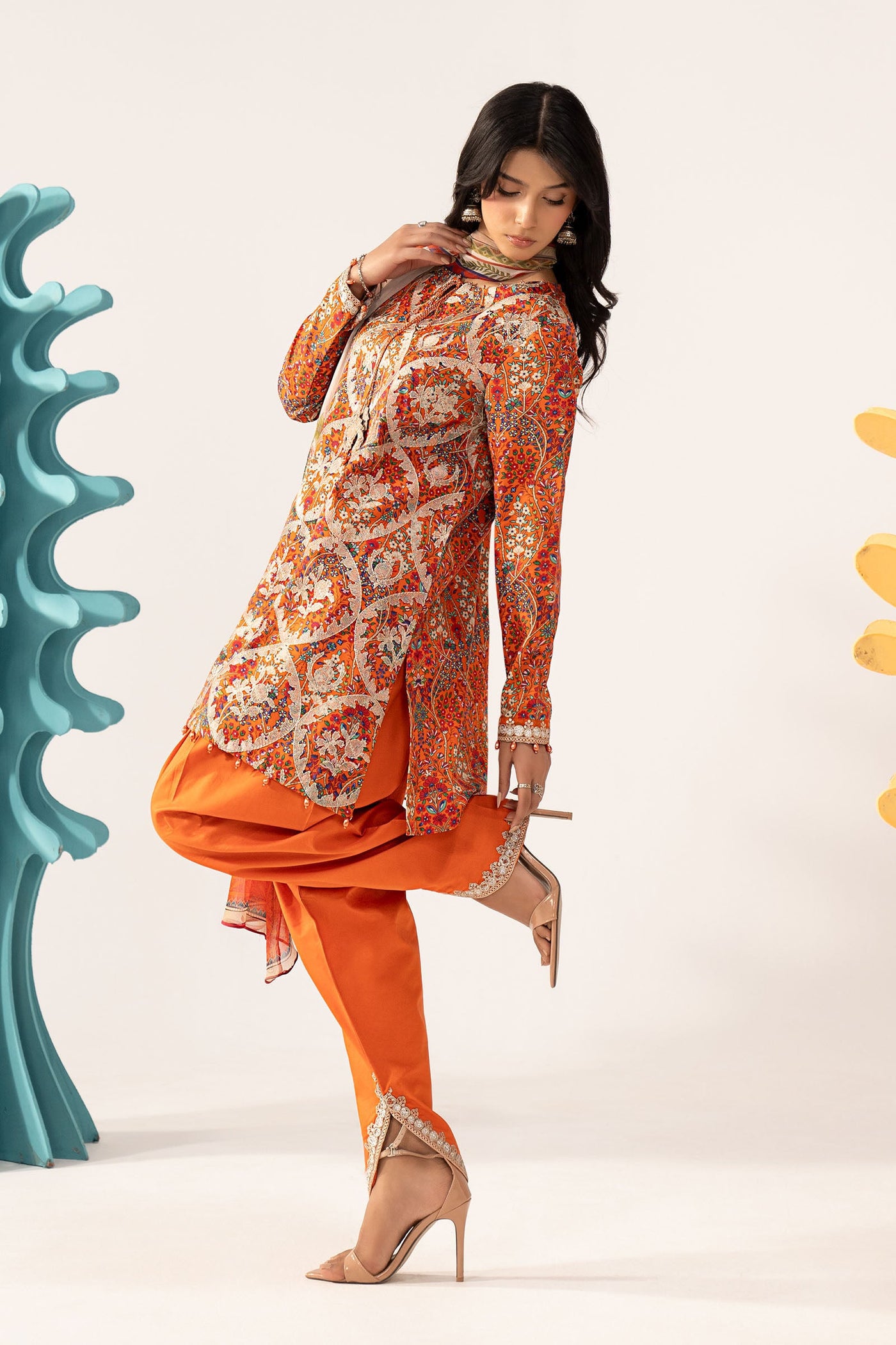 3 Piece Embroidered Lawn Suit