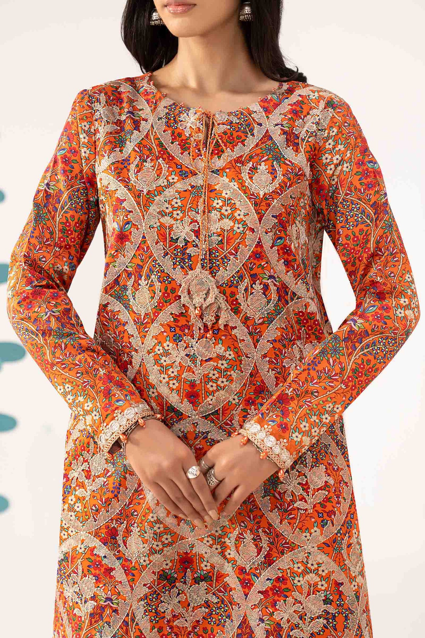 3 Piece Embroidered Lawn Suit