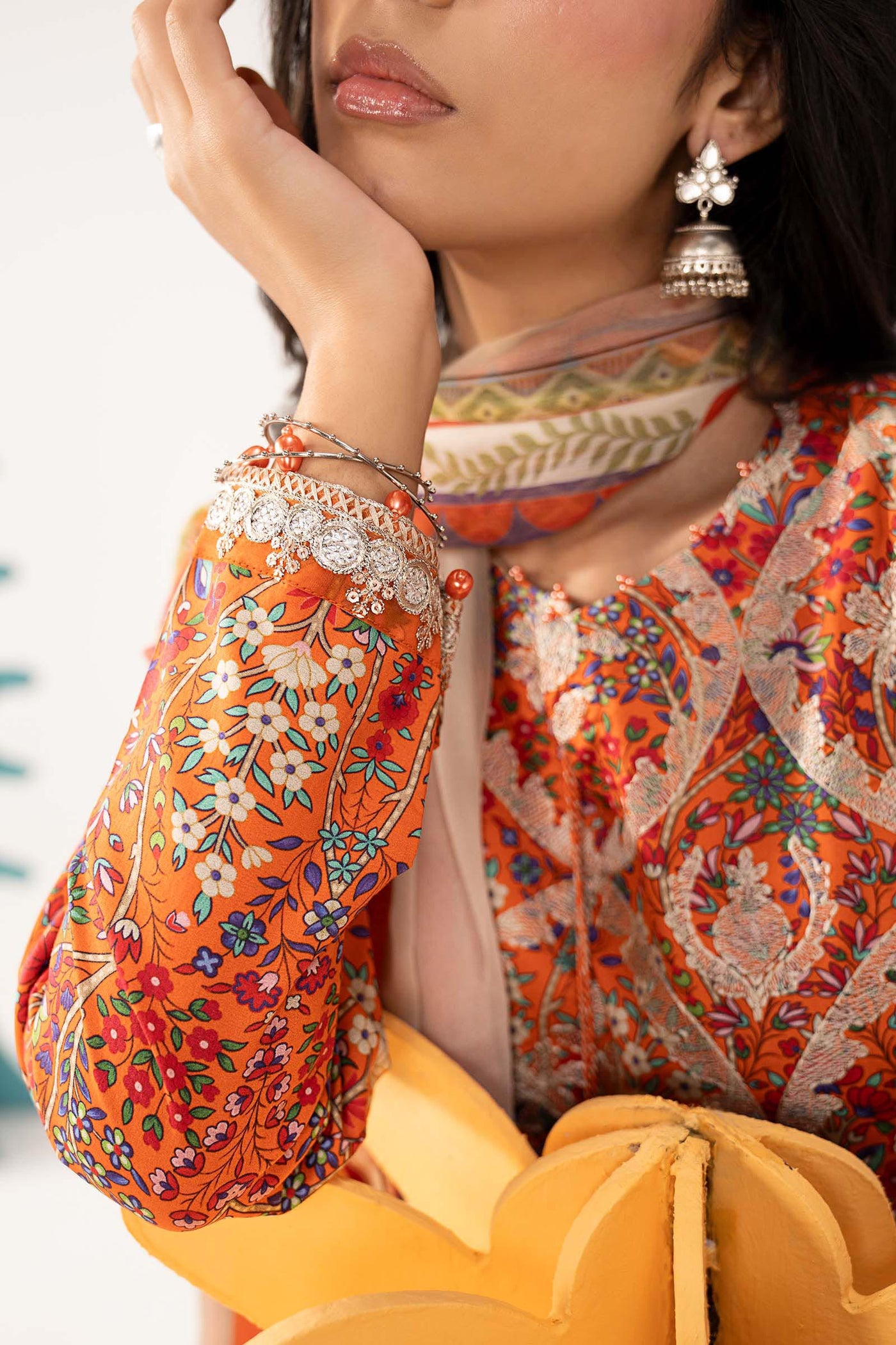 3 Piece Embroidered Lawn Suit