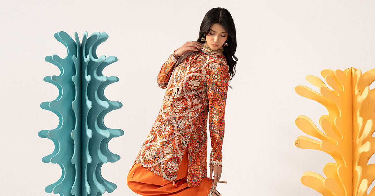 3 Piece Embroidered Lawn Suit