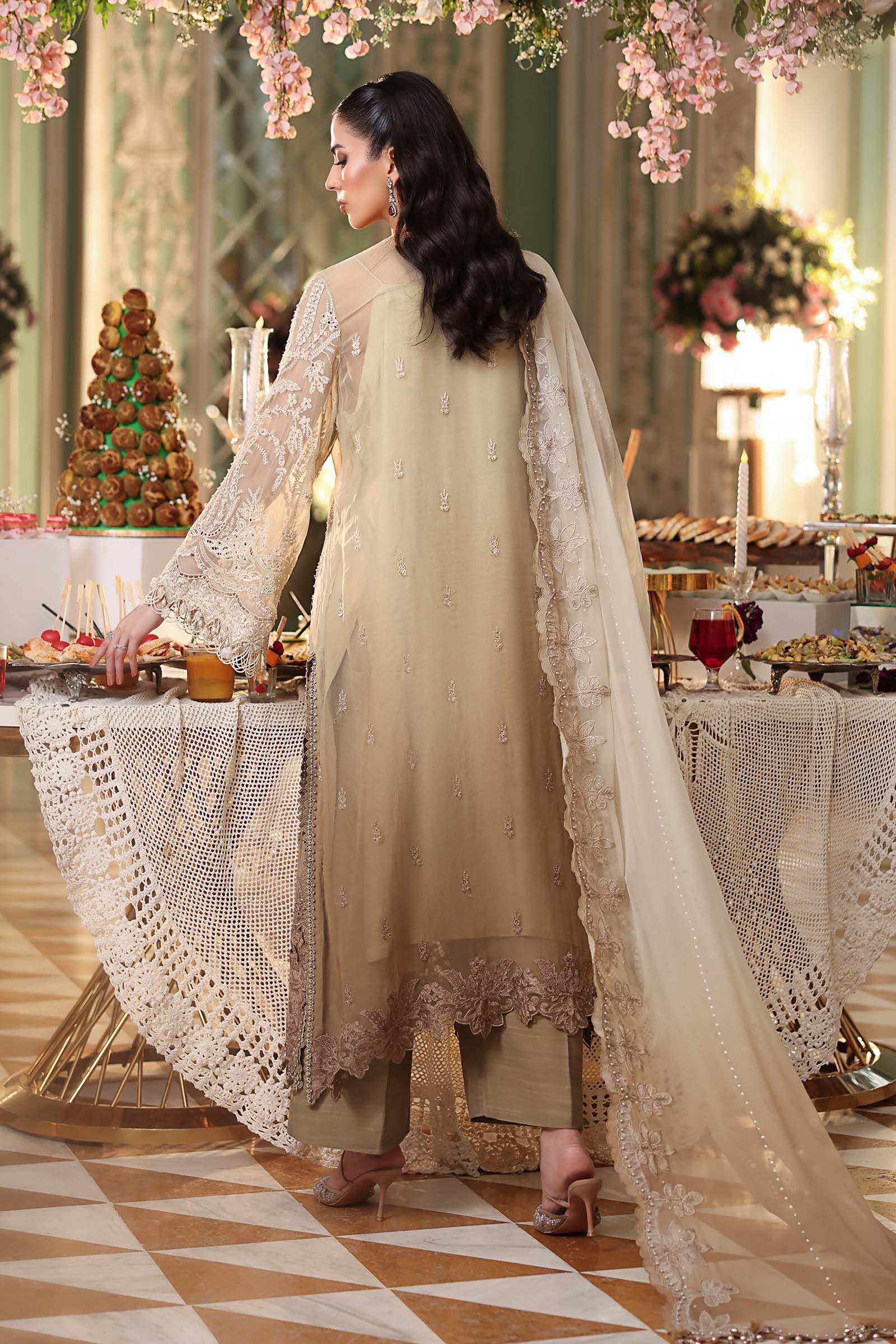 3 Piece Unstitched Embroidered Chiffon Suit (MPC-26-103)