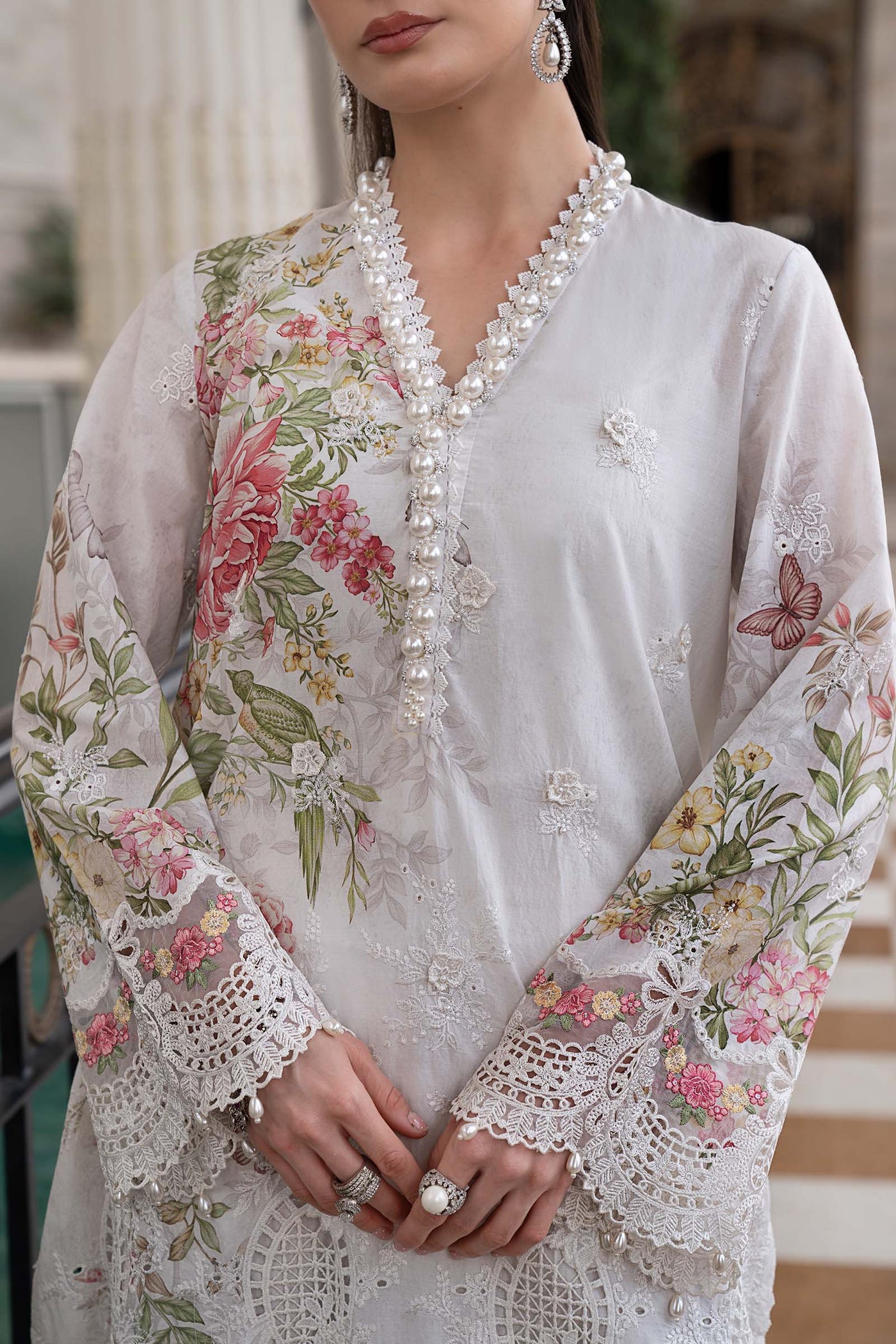 3 Piece Embroidered Lawn Suit