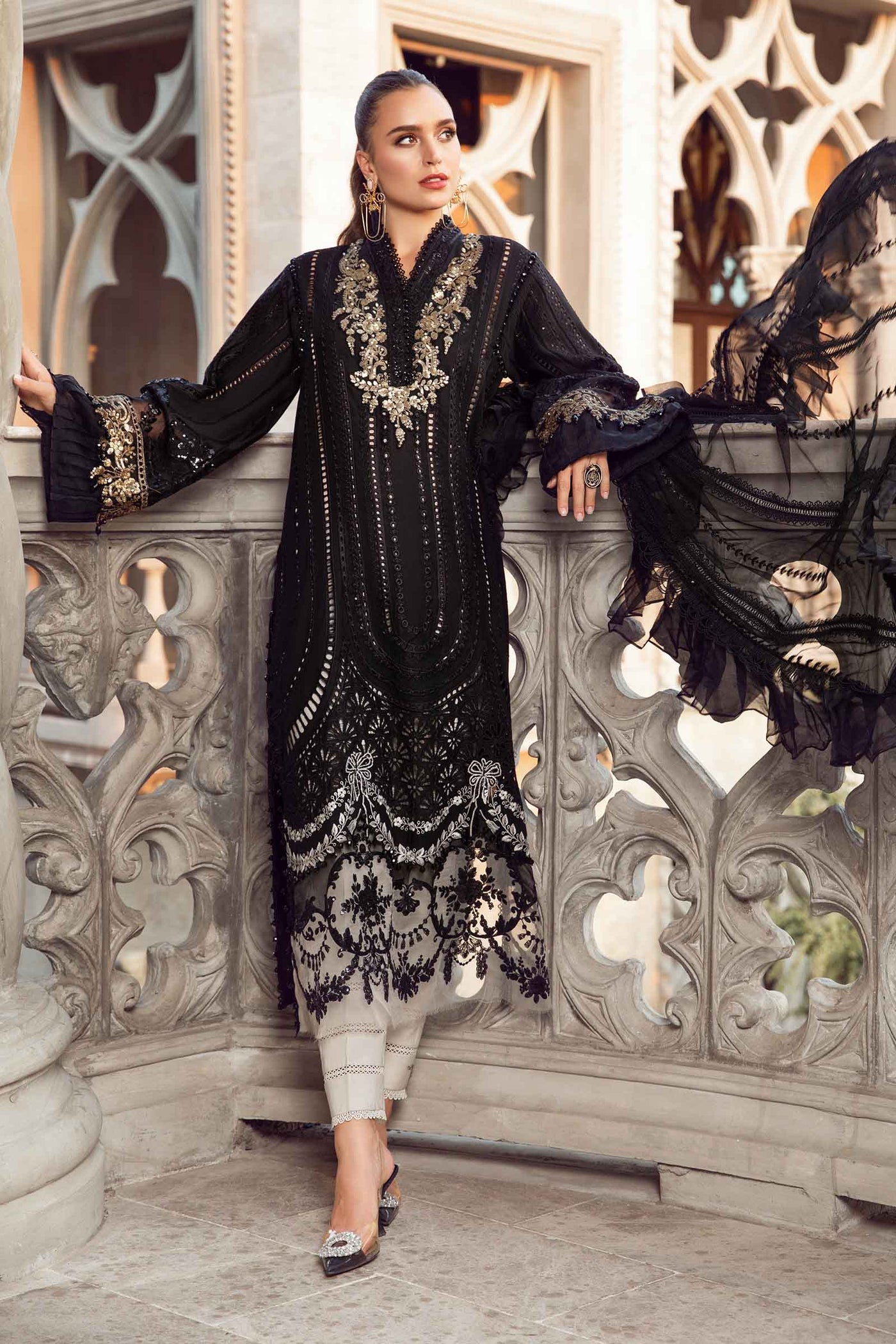 3 Piece - Unstitched Suit | Eid Lawn-24-03