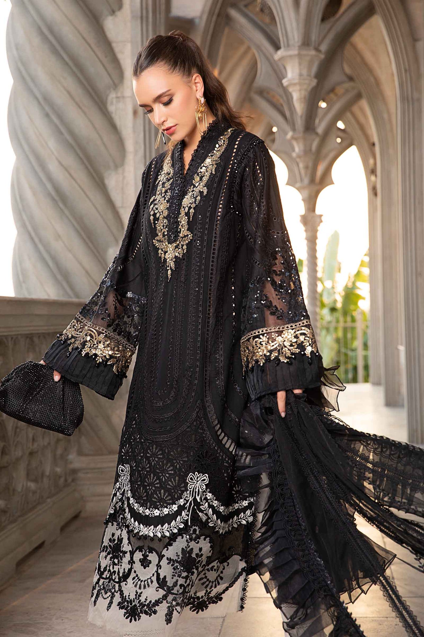 3 Piece - Unstitched Suit | Eid Lawn-24-03