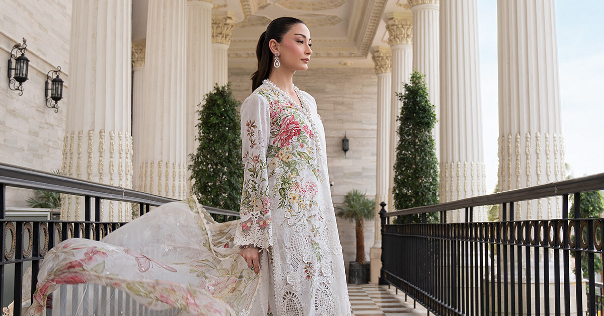 3 Piece Embroidered Lawn Suit