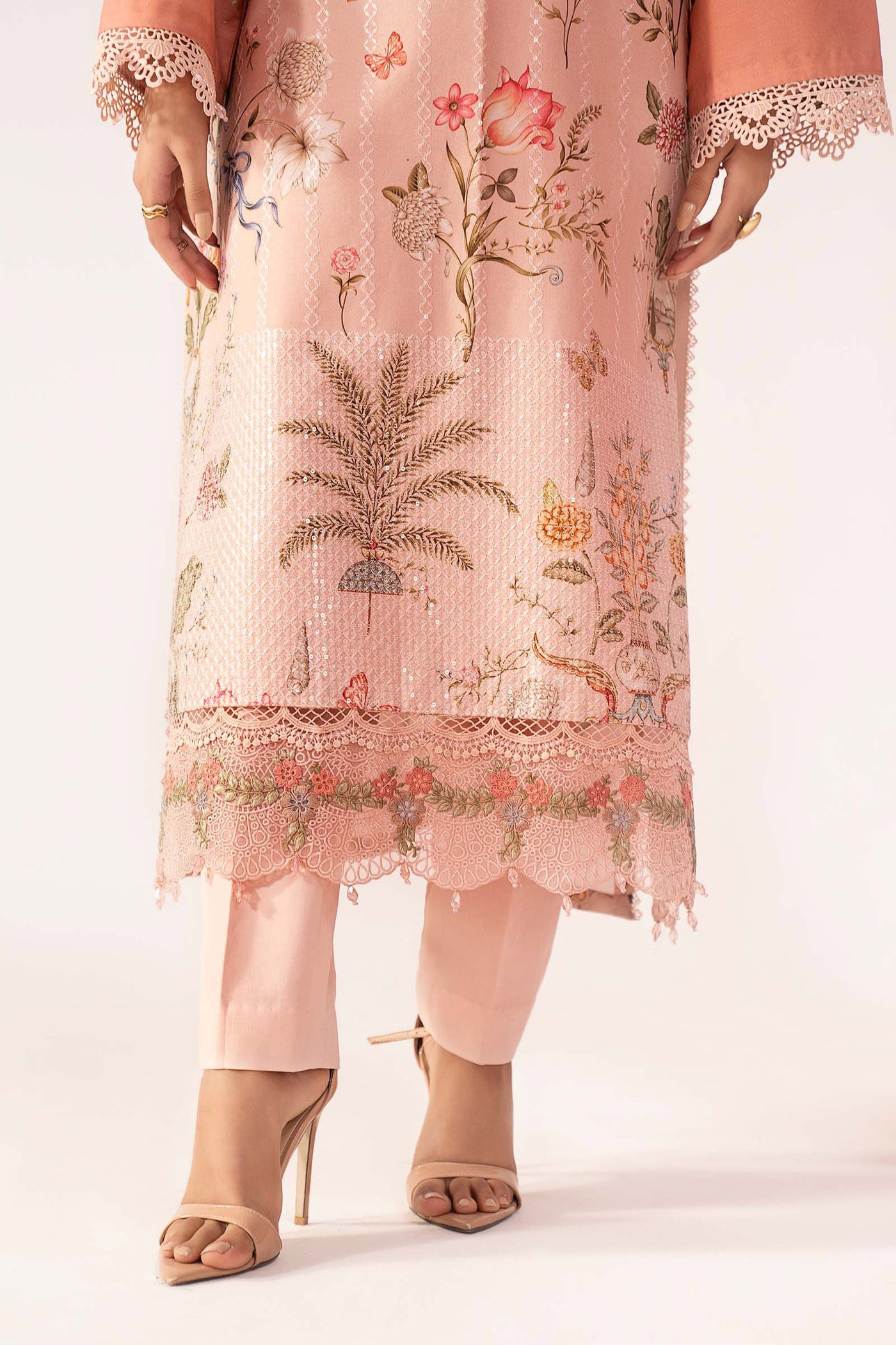 3 Piece Embroidered Lawn Suit