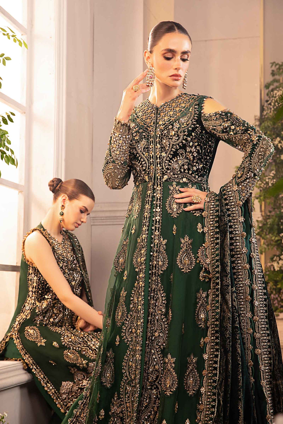 BD-2904 Emerald Green Style | Made by MAIRAZ