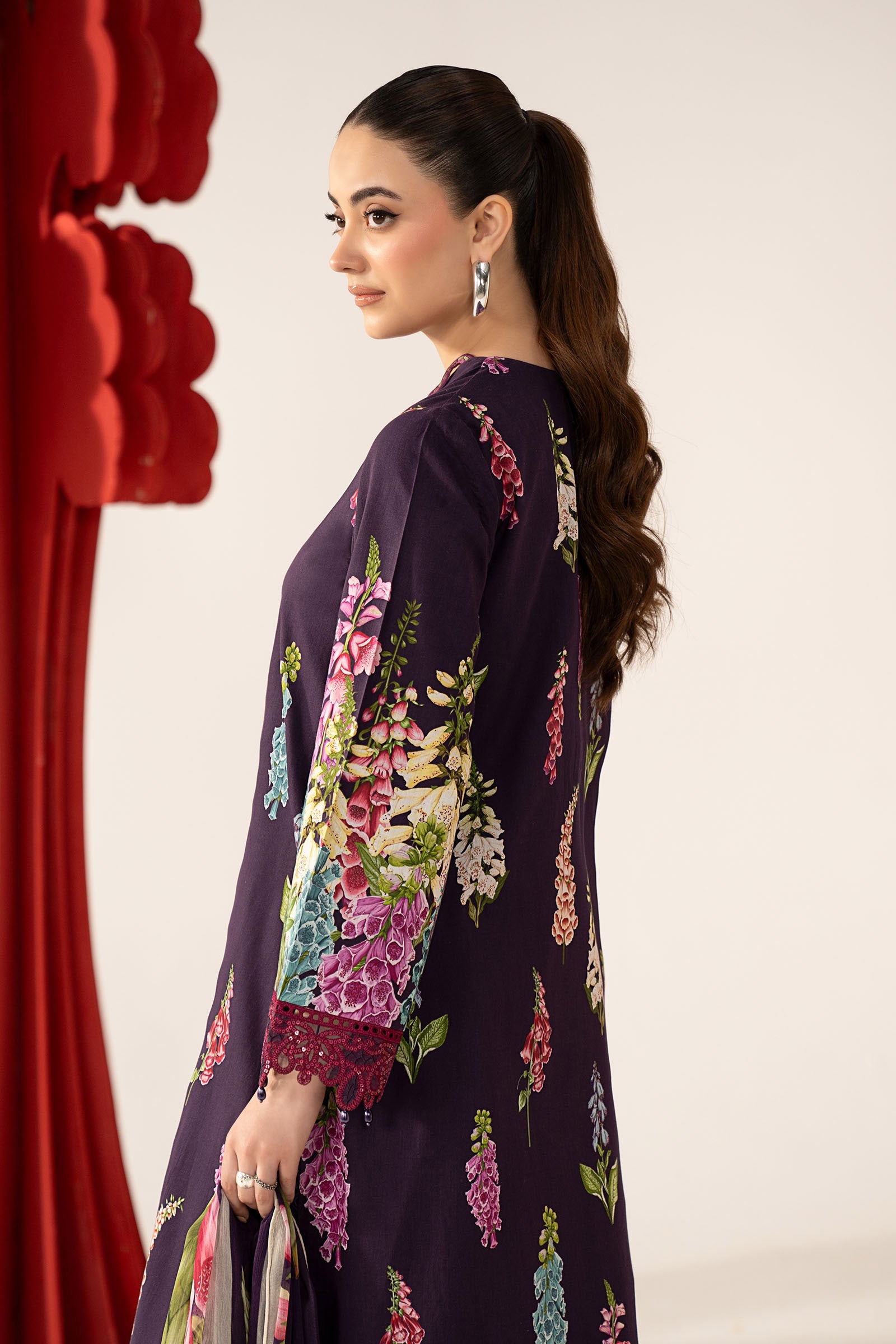 3 Piece Embroidered Lawn Suit