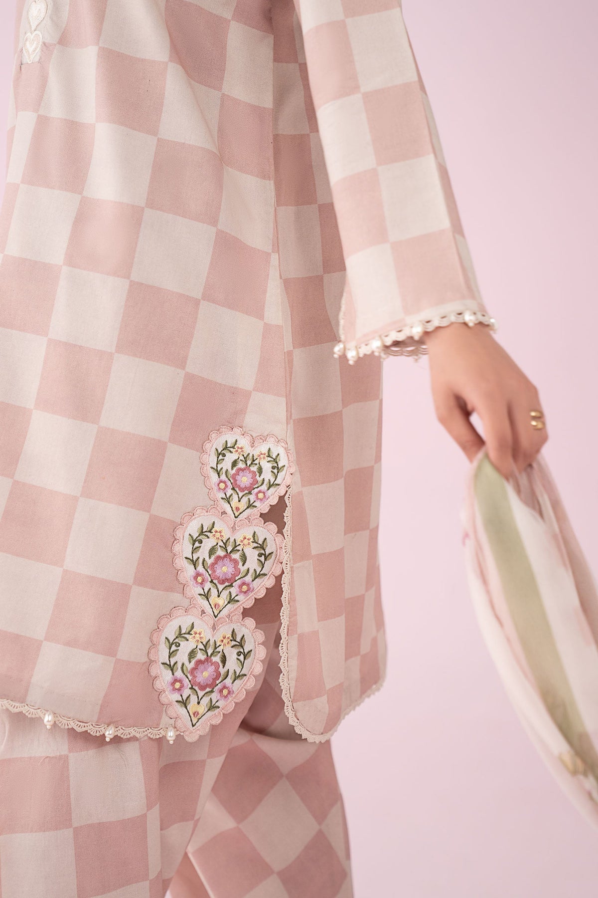 3 Piece Embroidered Lawn Suit - MS2906A-SML-00A