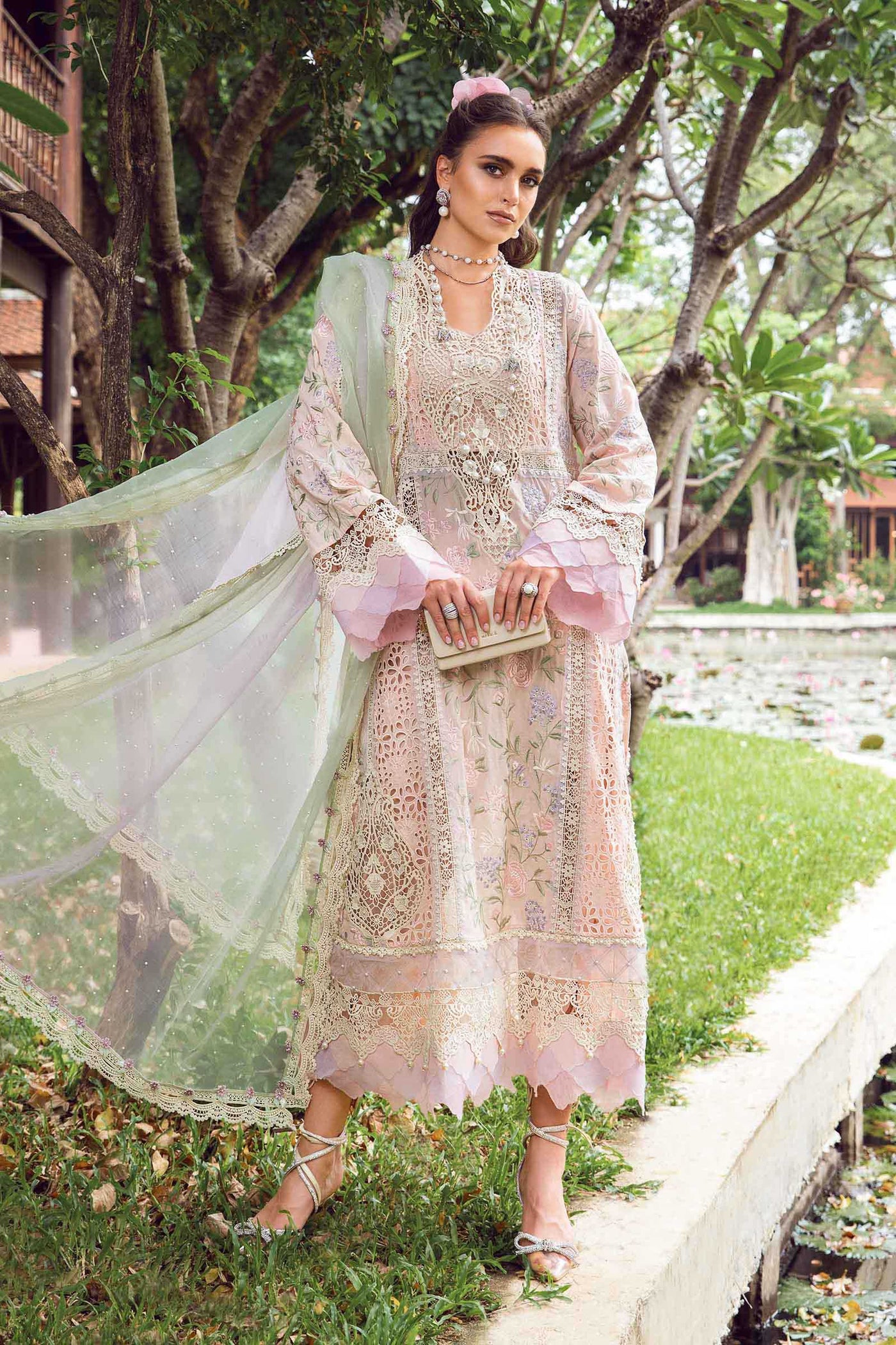 3 Piece - Unstitched Suit | Eid Lawn-24-07