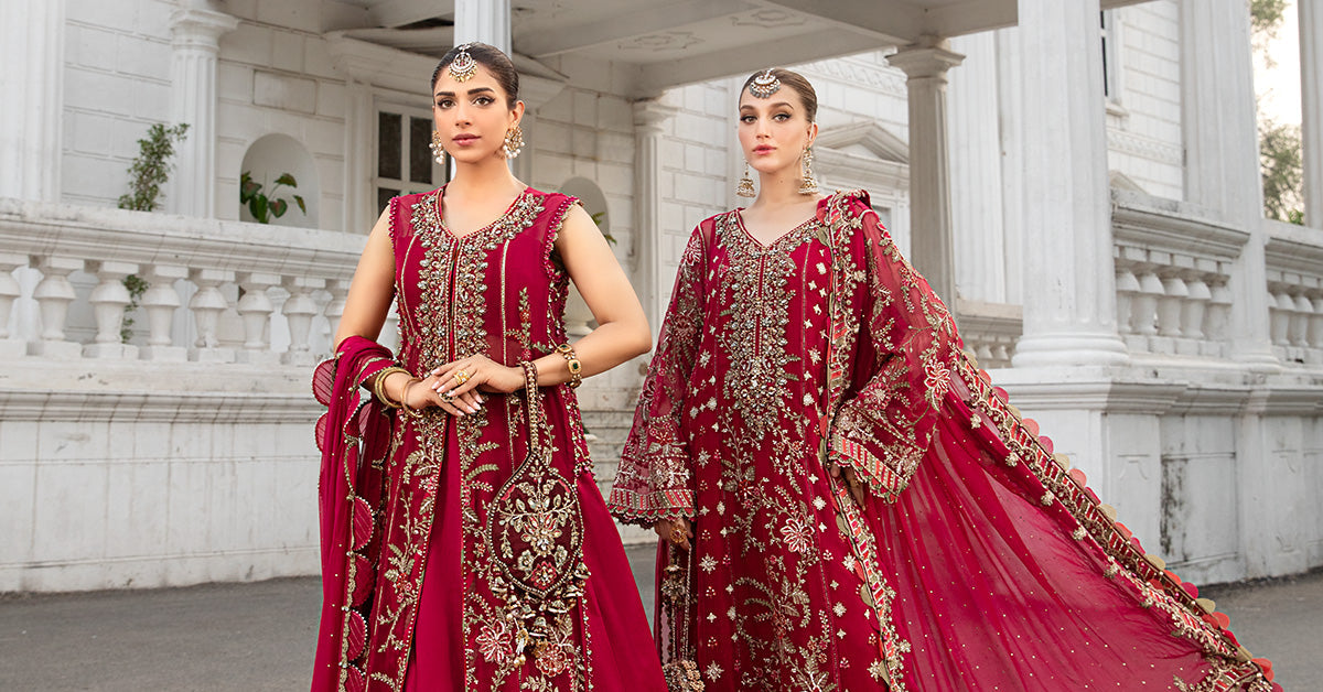 Unstitched Embroidered Chiffon Suit | Mpc-24-107