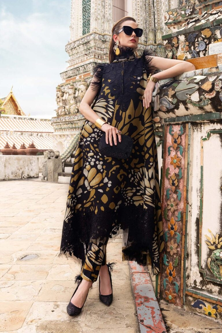 Maria.B - Luxury Lawn Embroidered 3 Piece Unstitched - MPT-2809-B