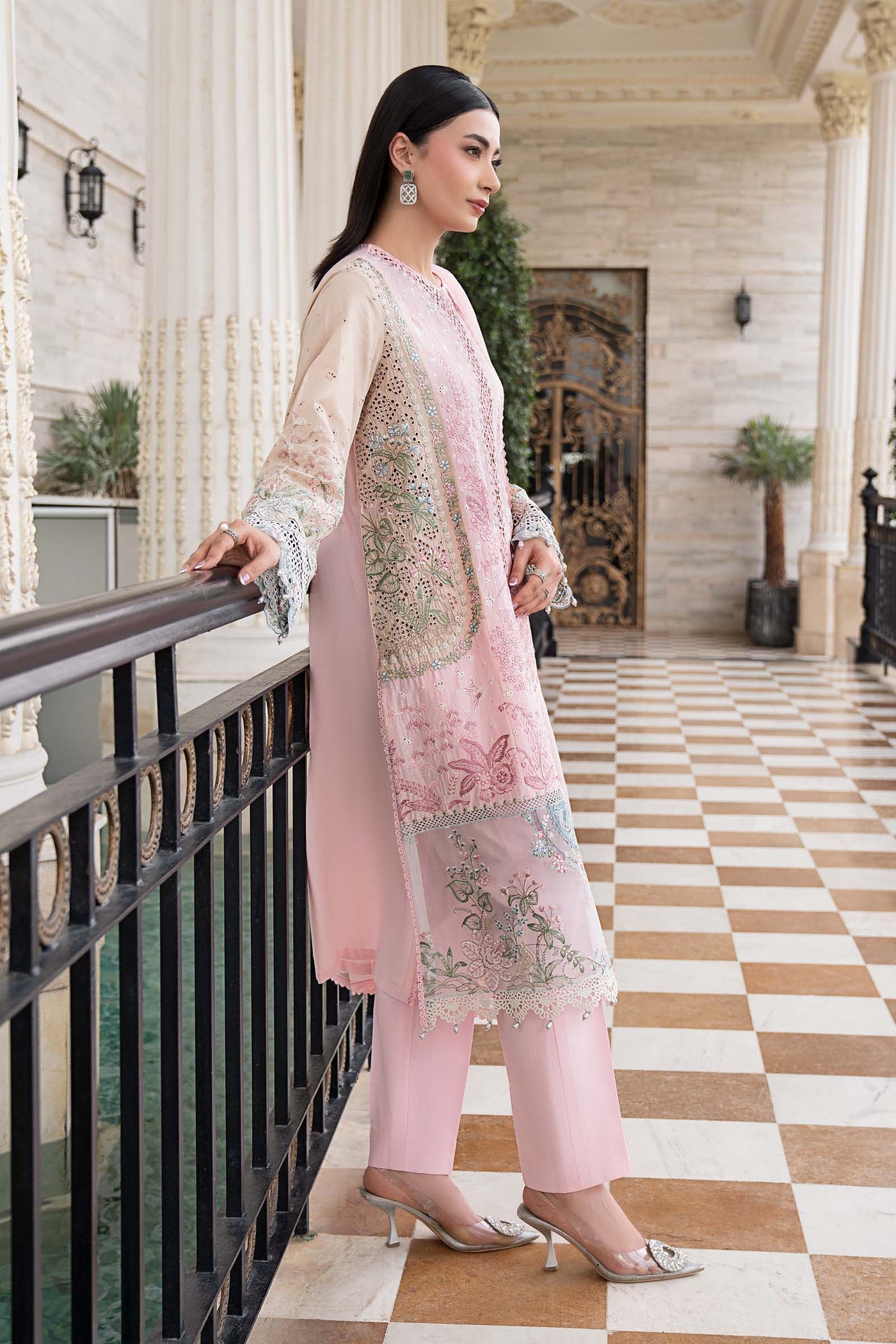 3 Piece Embroidered Lawn Suit