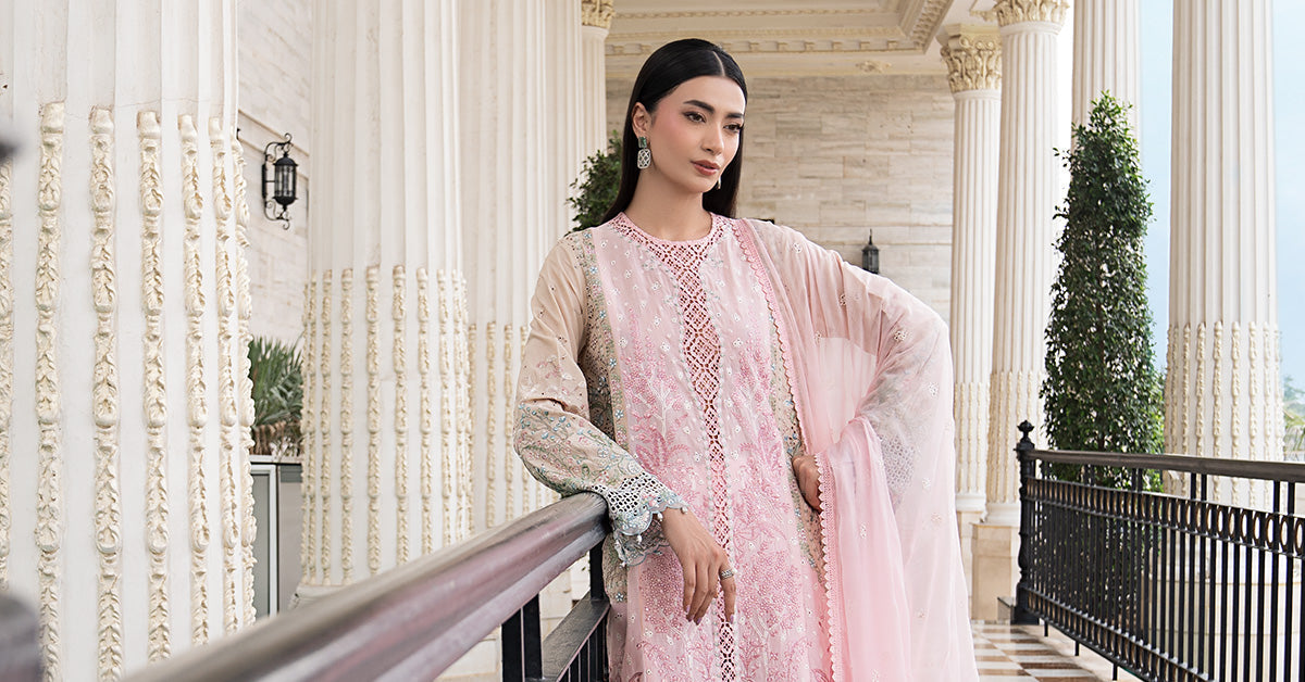 3 Piece Embroidered Lawn Suit