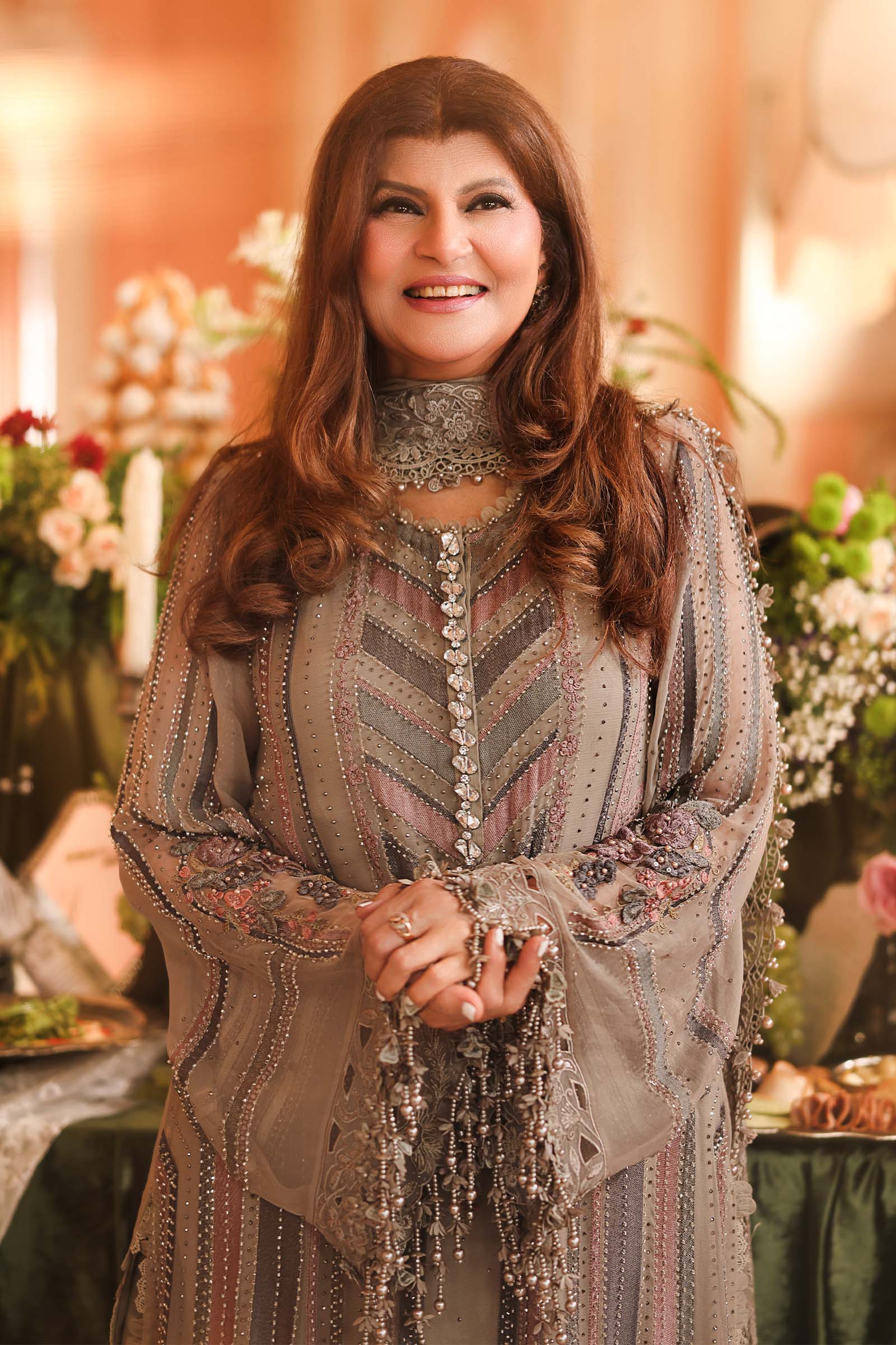 3 Piece Unstitched Embroidered Chiffon Suit (MPC-26-201)