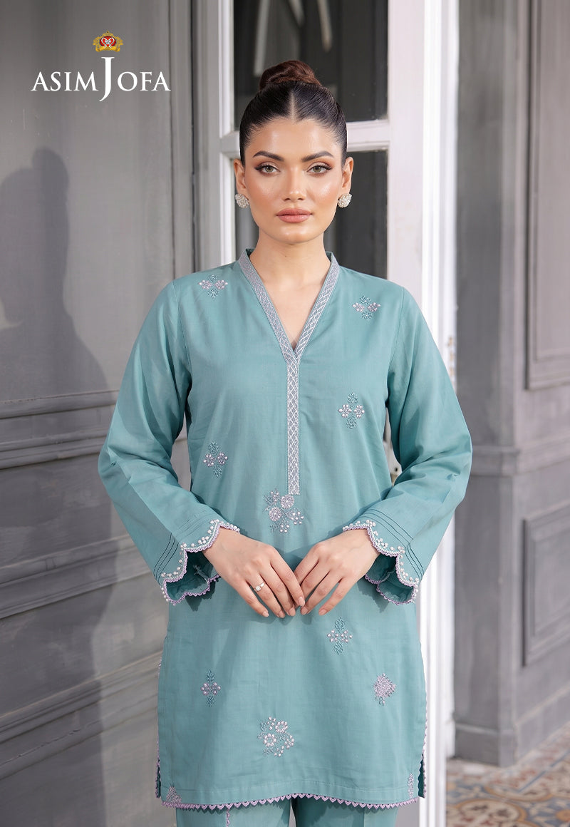 AJPB-188 EMBROIDERED CAMBRIC STITCHED 2PCS