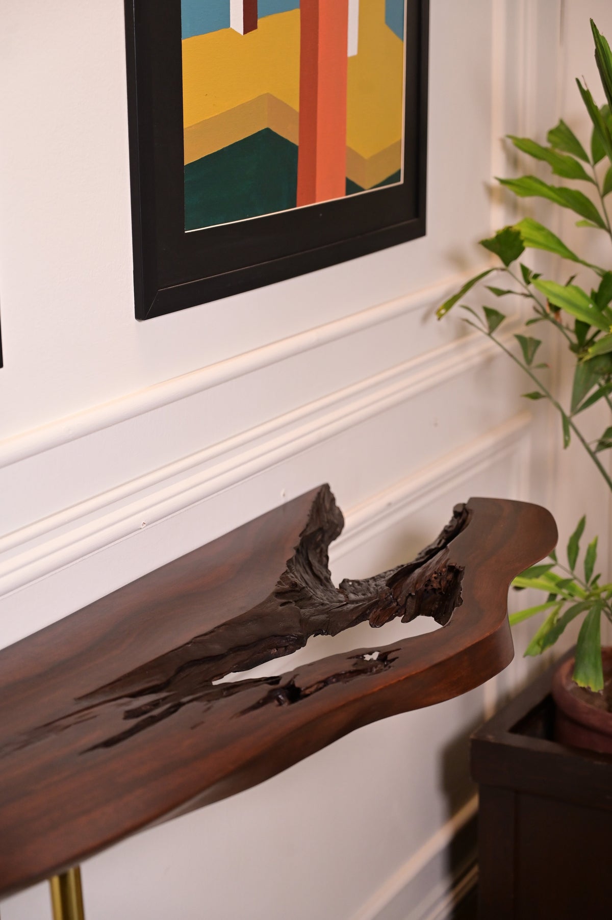 Sheesham hanging console 2105