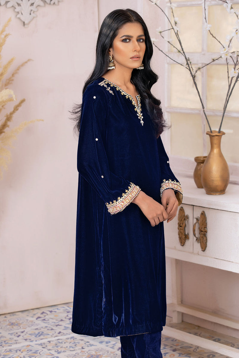 Cotton Silk Shalwar (As Shown)