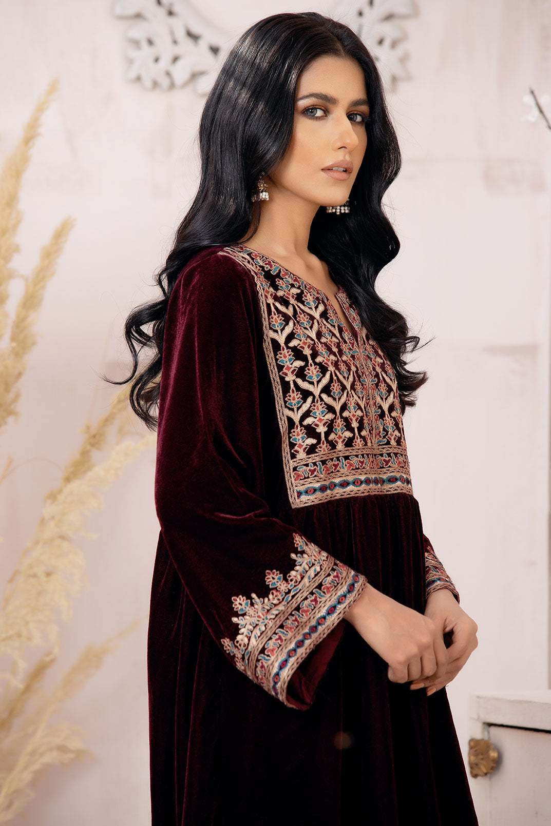 Cotton Silk Pant (As Shown)