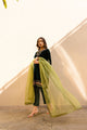 FW24DD-2609  L-GREEN DUPATTA