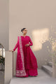 FW24DD-2653  DARK PINK DUPATTA