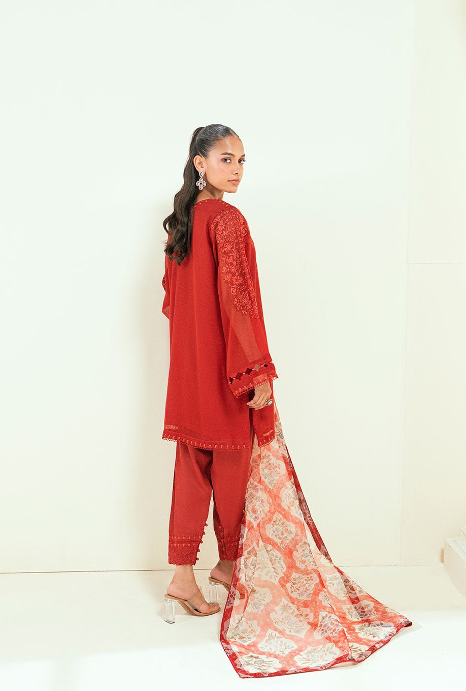 3 Piece Embroidered Lawn Suit