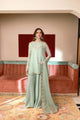 SS25DD-2712  L-GREEN DUPATTA