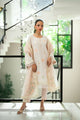 SS25DA-2735 T-PINK  2PCS EMBROIDERED KURTA WITH TROUSER