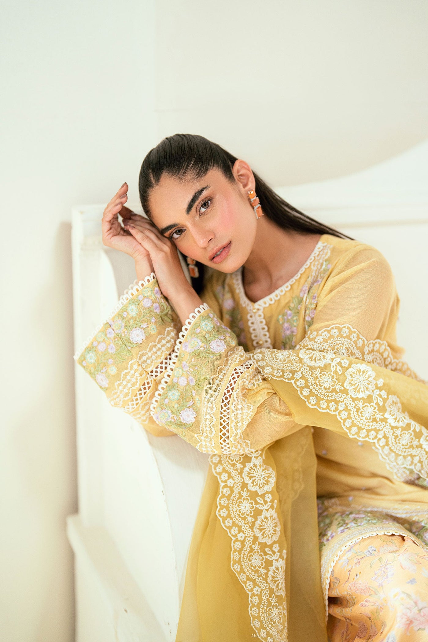 3 Piece Embroidered Lawn Suit