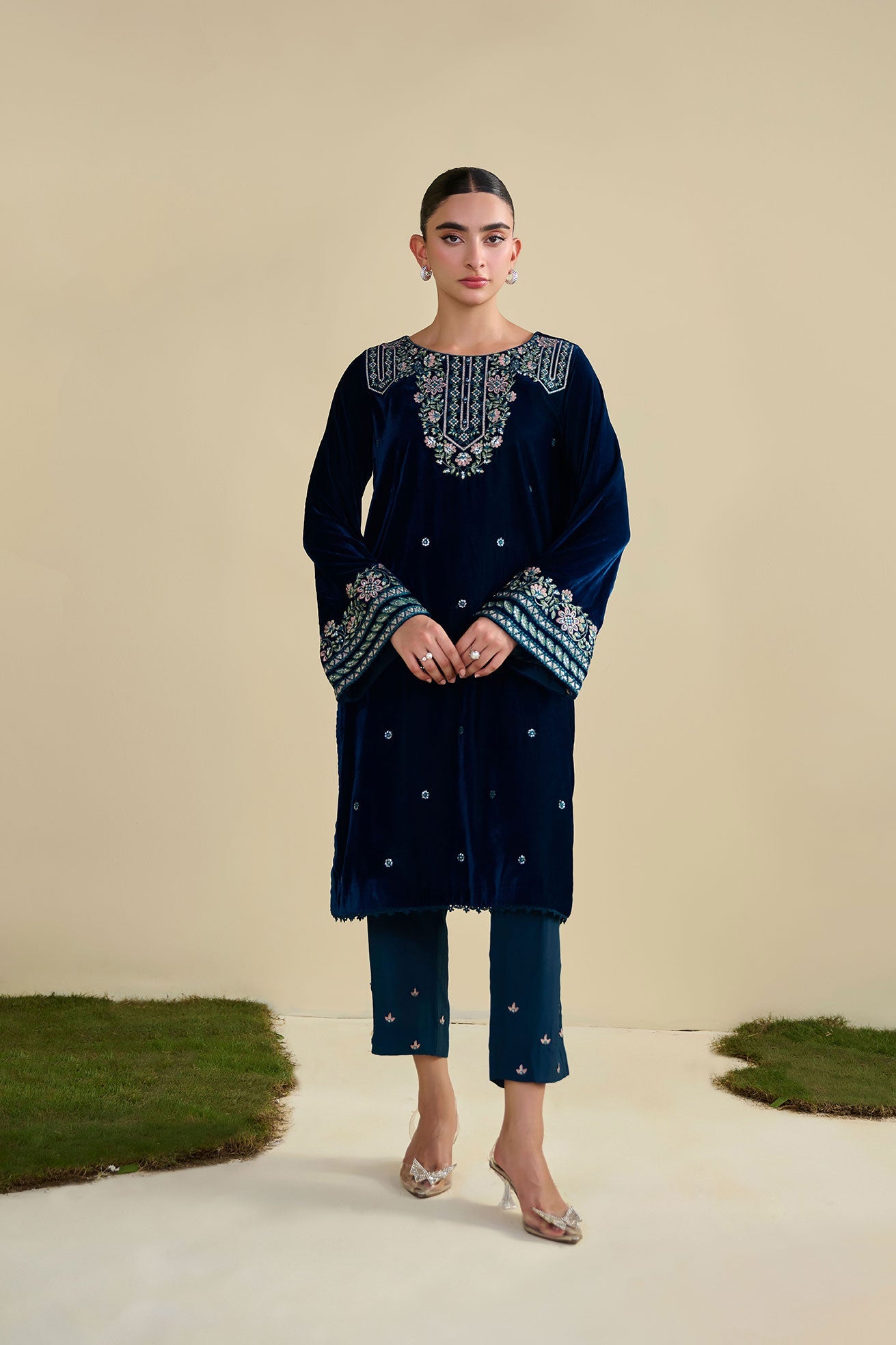 3 Piece Embroidered Lawn Suit